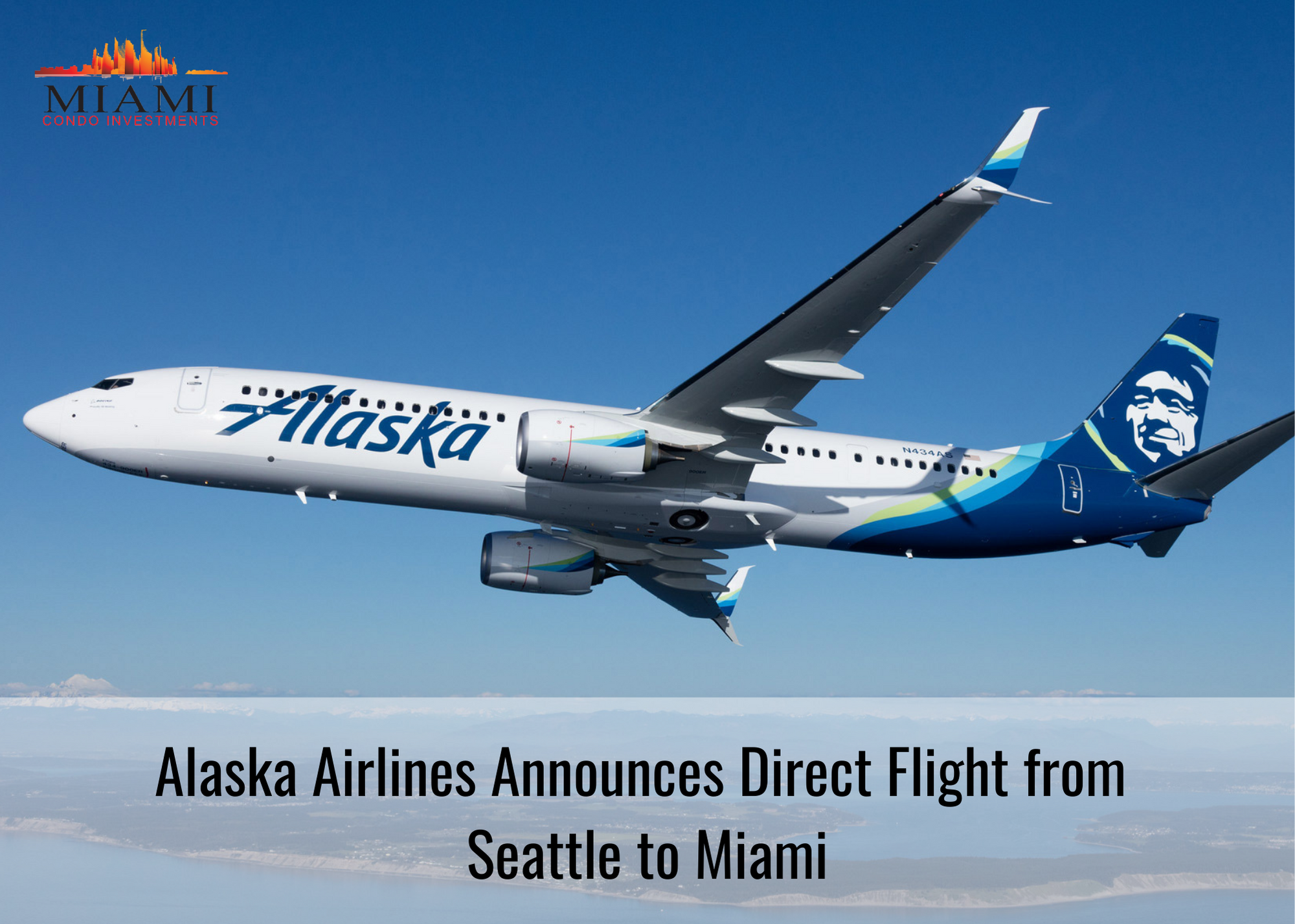 Alaska Airlines Announces New Direct Flight to Miami