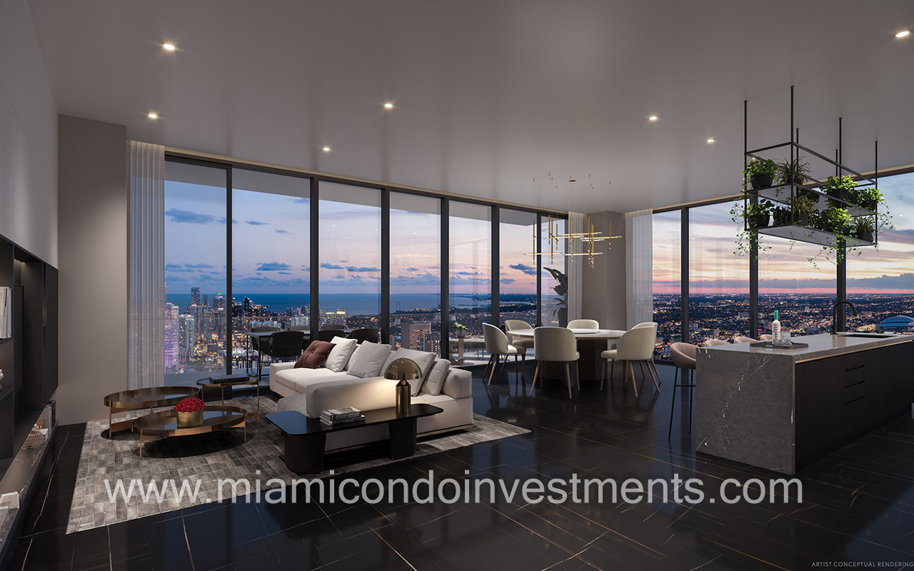 E11EVEN Beyond Presidential living room 2