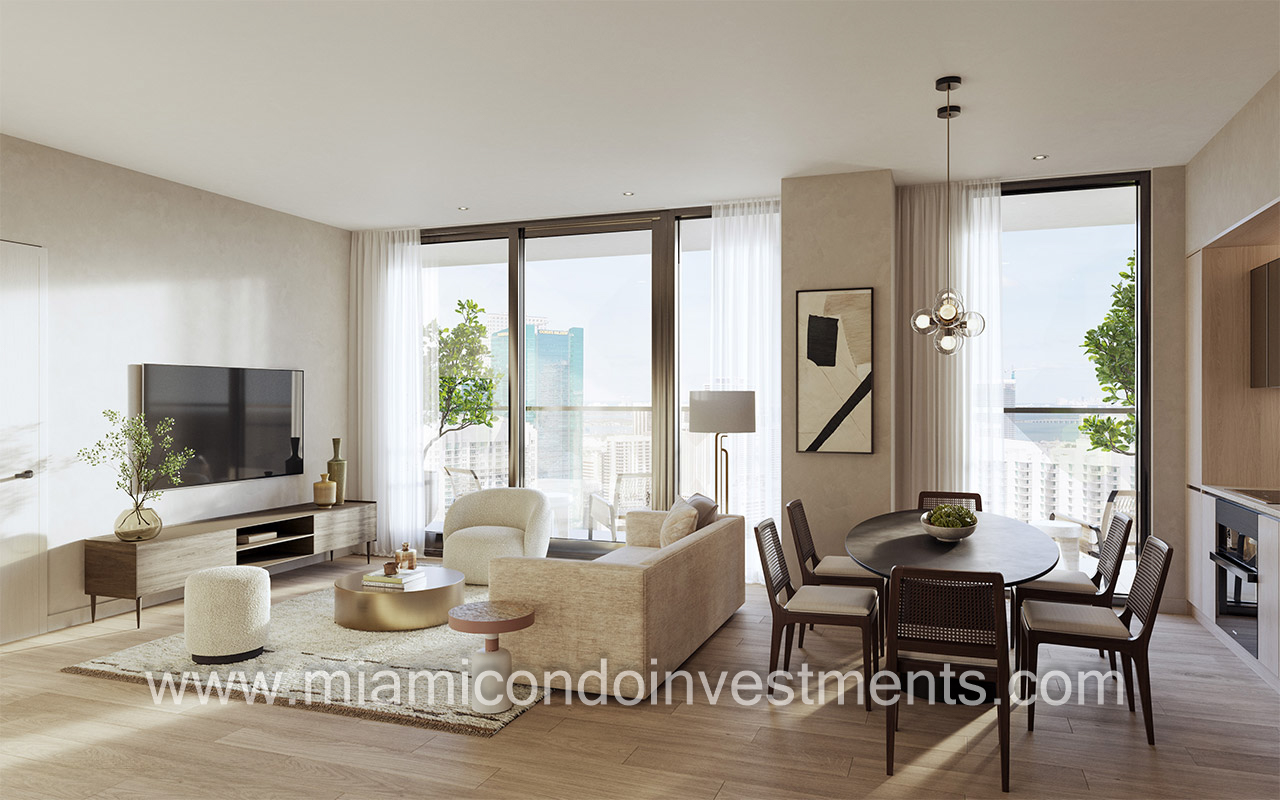 Lofty Brickell penthouse 02