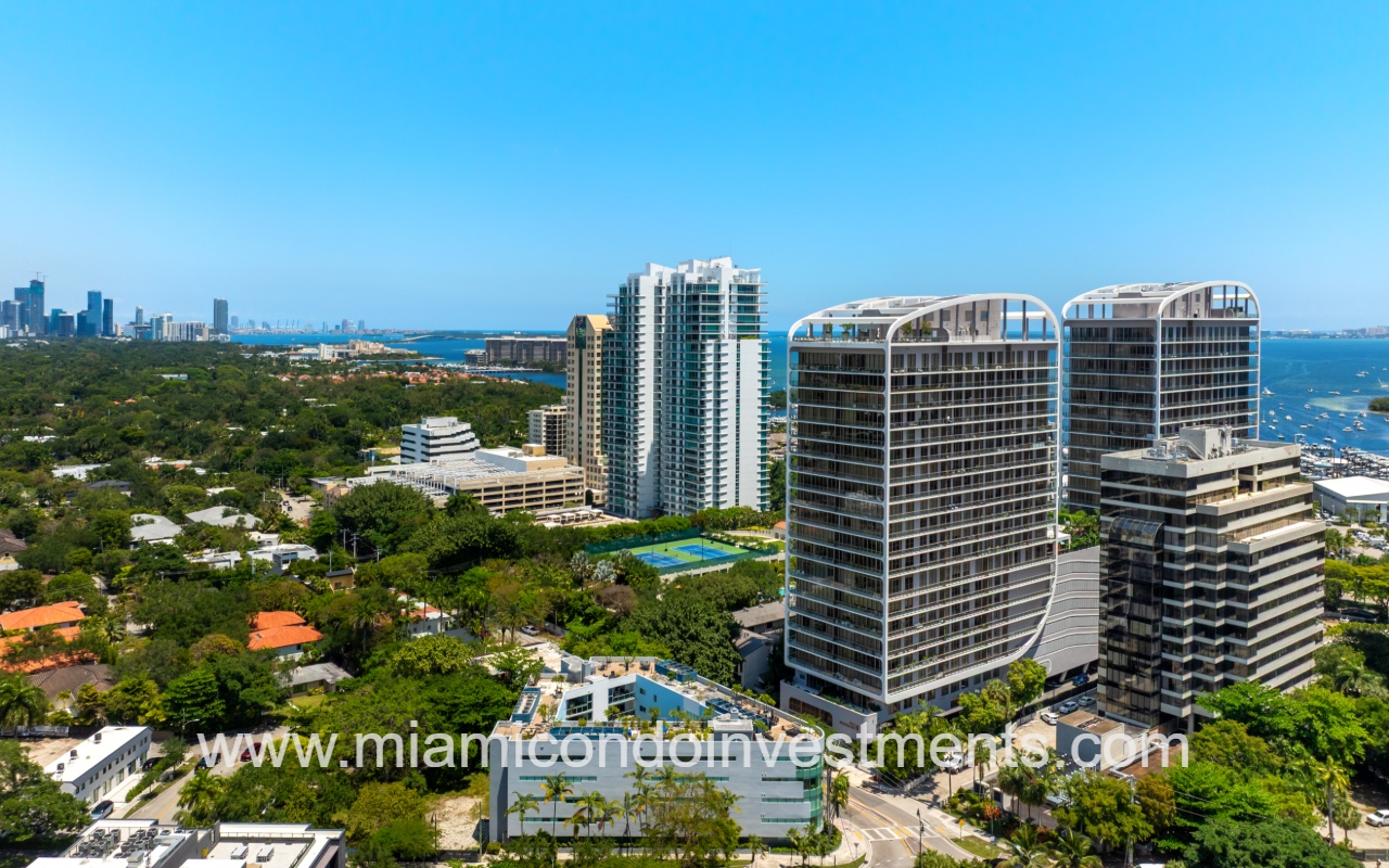 Mr. C Tigertail Residences drone of building and area