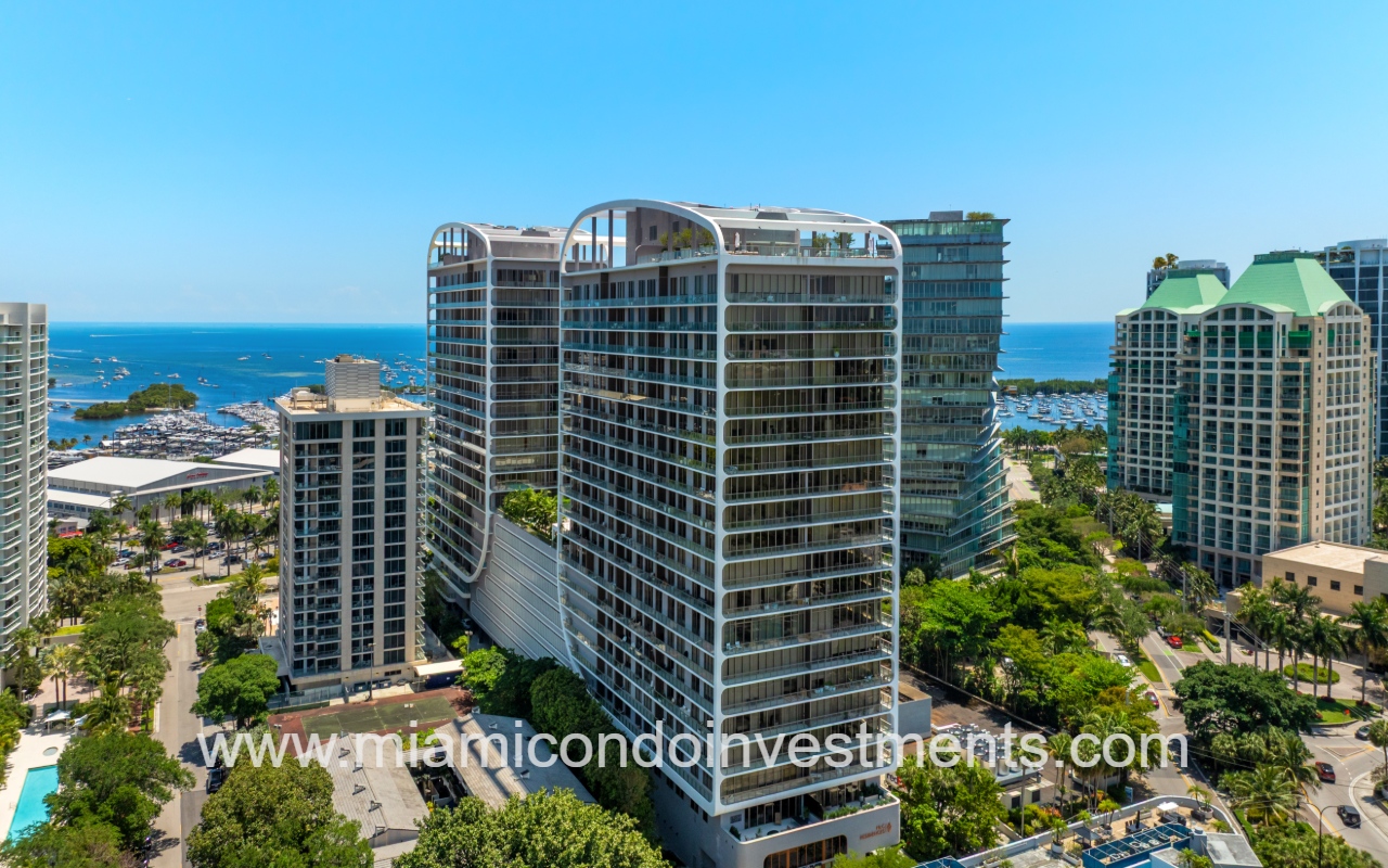 Mr. C Tigertail Residences drone of building