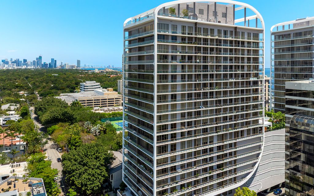 Mr. C Tigertail Residences condo building in Coconut Grove Miami