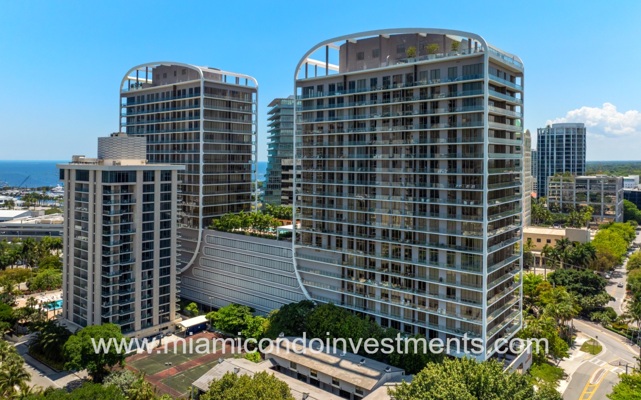 Mr. C Tigertail Residences view facing side angle of building