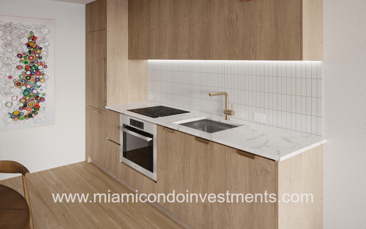 The Standard Residences Midtown Miami kitchen