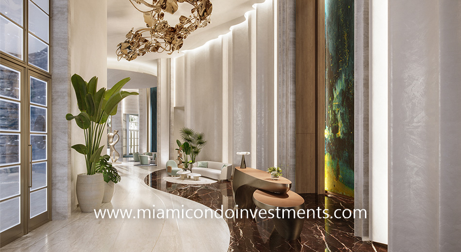 St. Regis Miami lobby