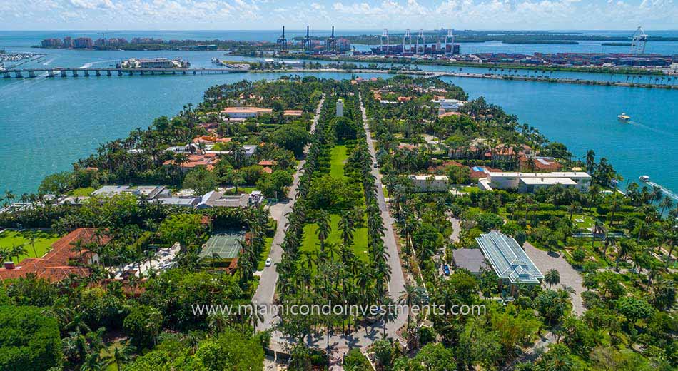 Star Island in Miami Beach