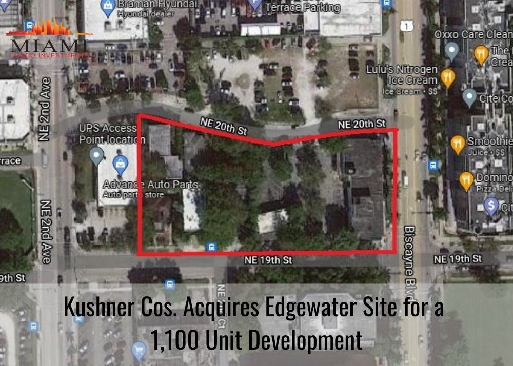 Kushner Acquires Edgewater Lot