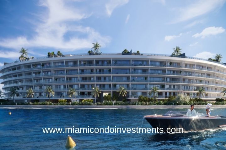 Vita Residences at Grove Isle Ocean Rendering