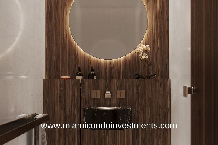 Vita Residences Bathroom Rendering