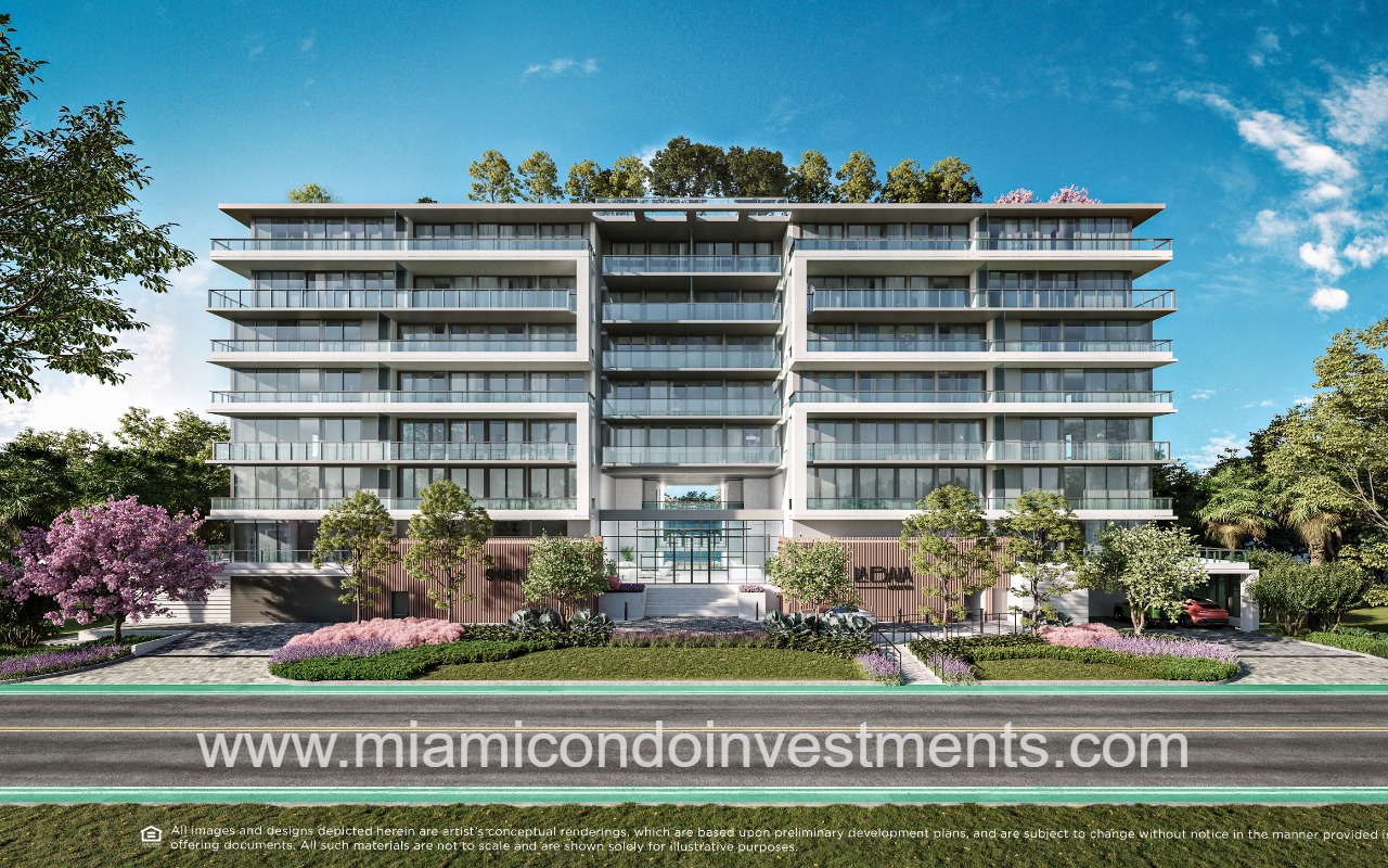 La Baia front exterior of condo building