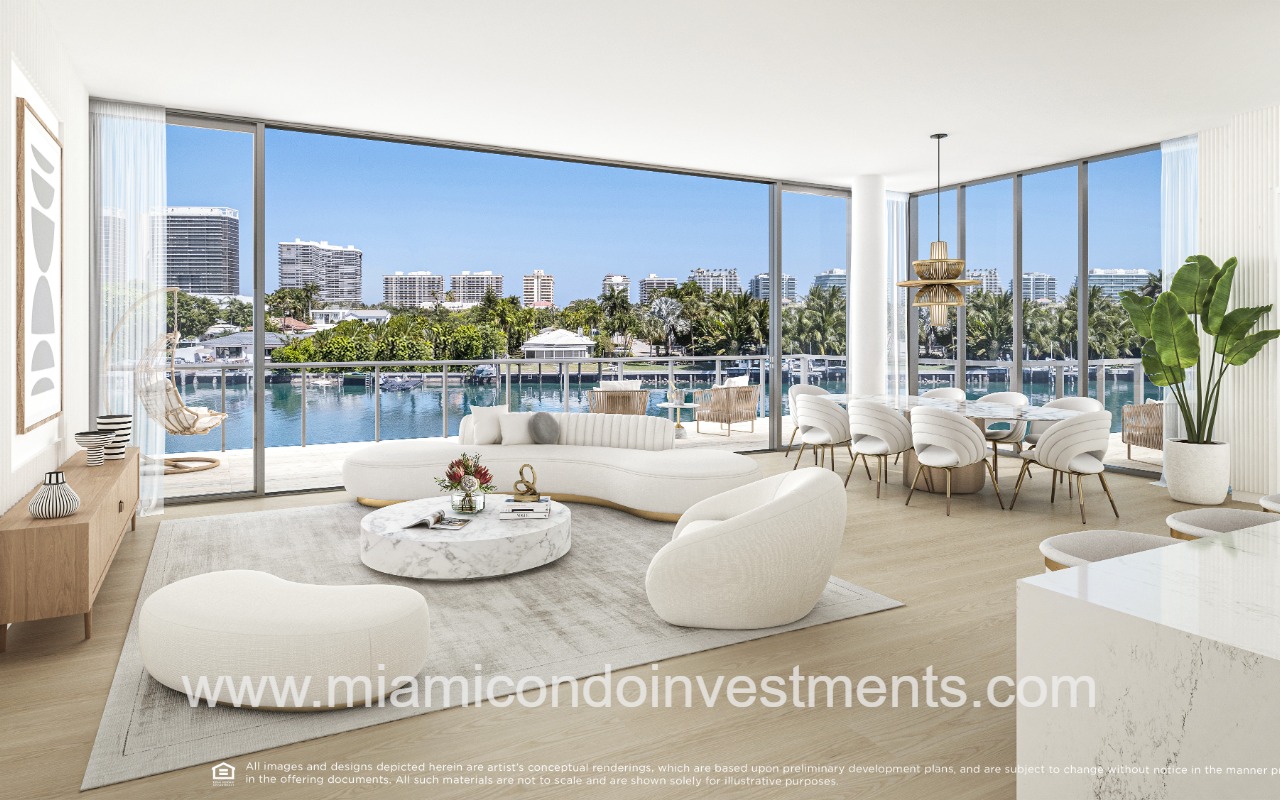 La Baia North living room