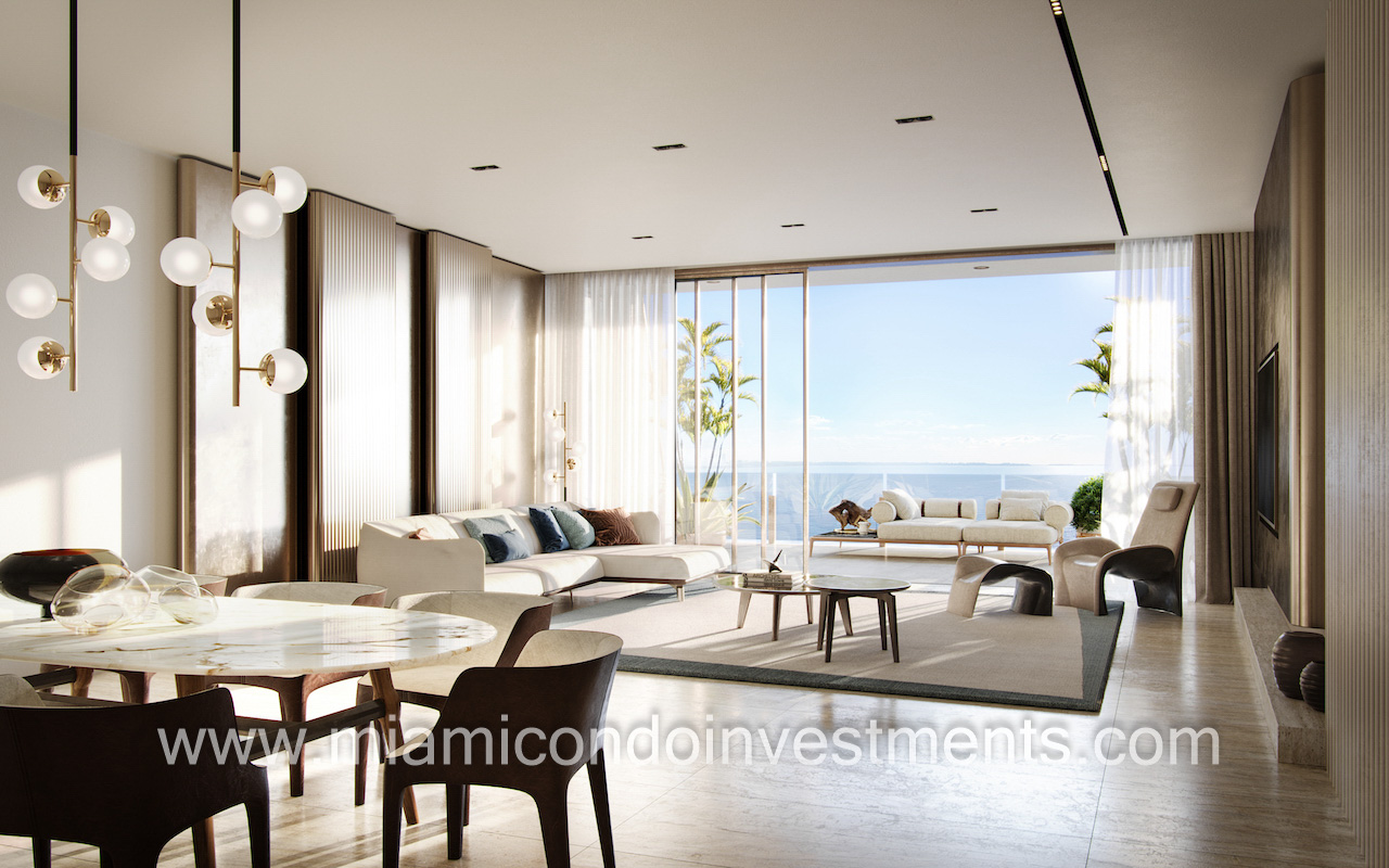 Vita Residences living and dining