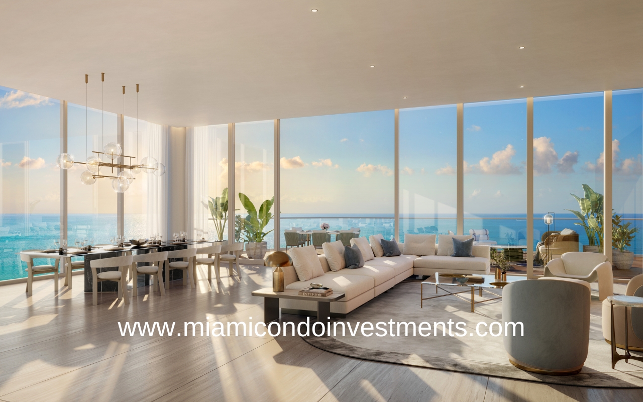 St. Regis Residences Sunny Isles Beach Penthouse View