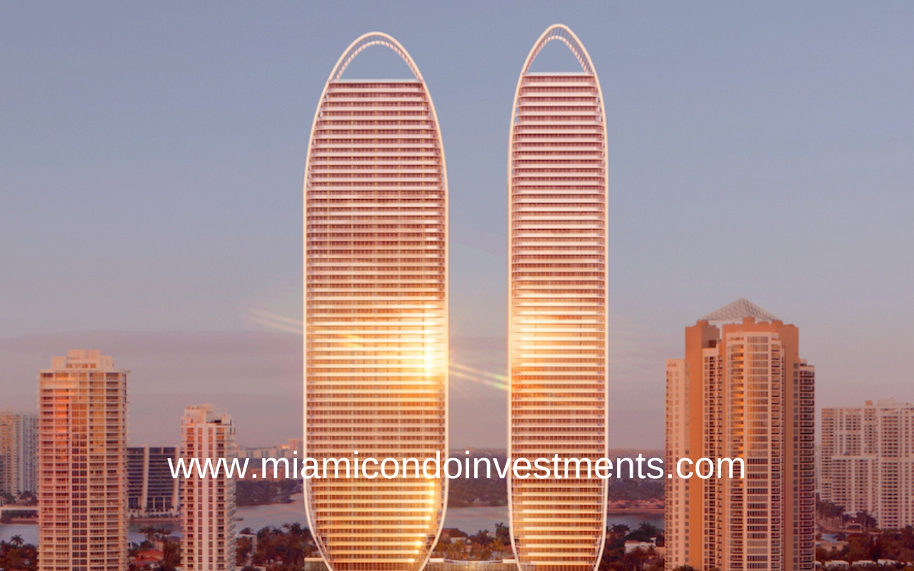 St. Regis Residences Sunny Isles Beach Tower Rendering St. Regis Residences Sunny Isles Beach Tower Rendering