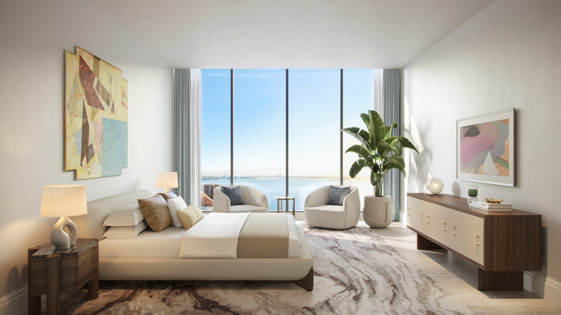 St Regis Residences Miami Master Bed St Regis Residences Miami Master Bed
