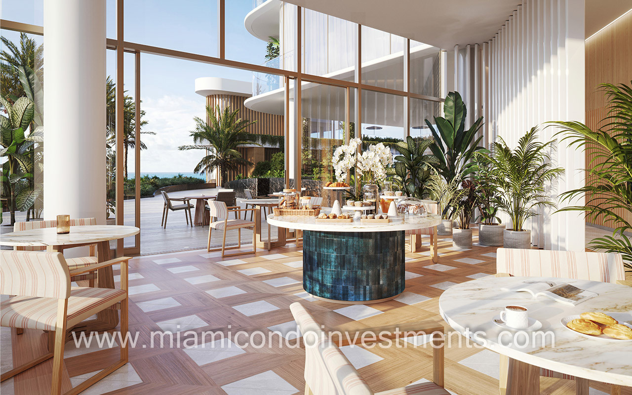 The Perigon breakfast room