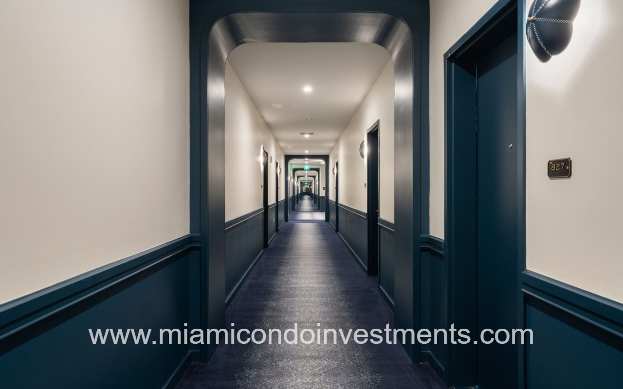 NoMad Wynwood building hallway