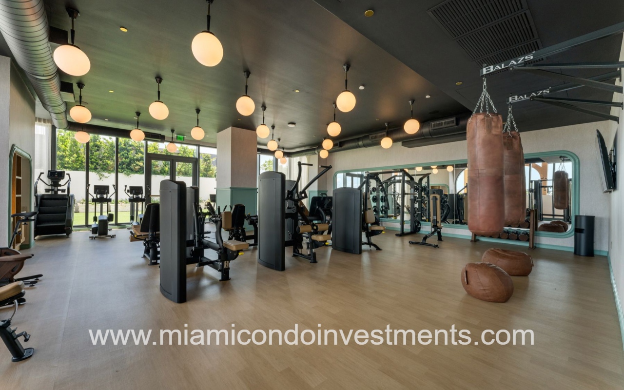 NoMad Wynwood fitness center