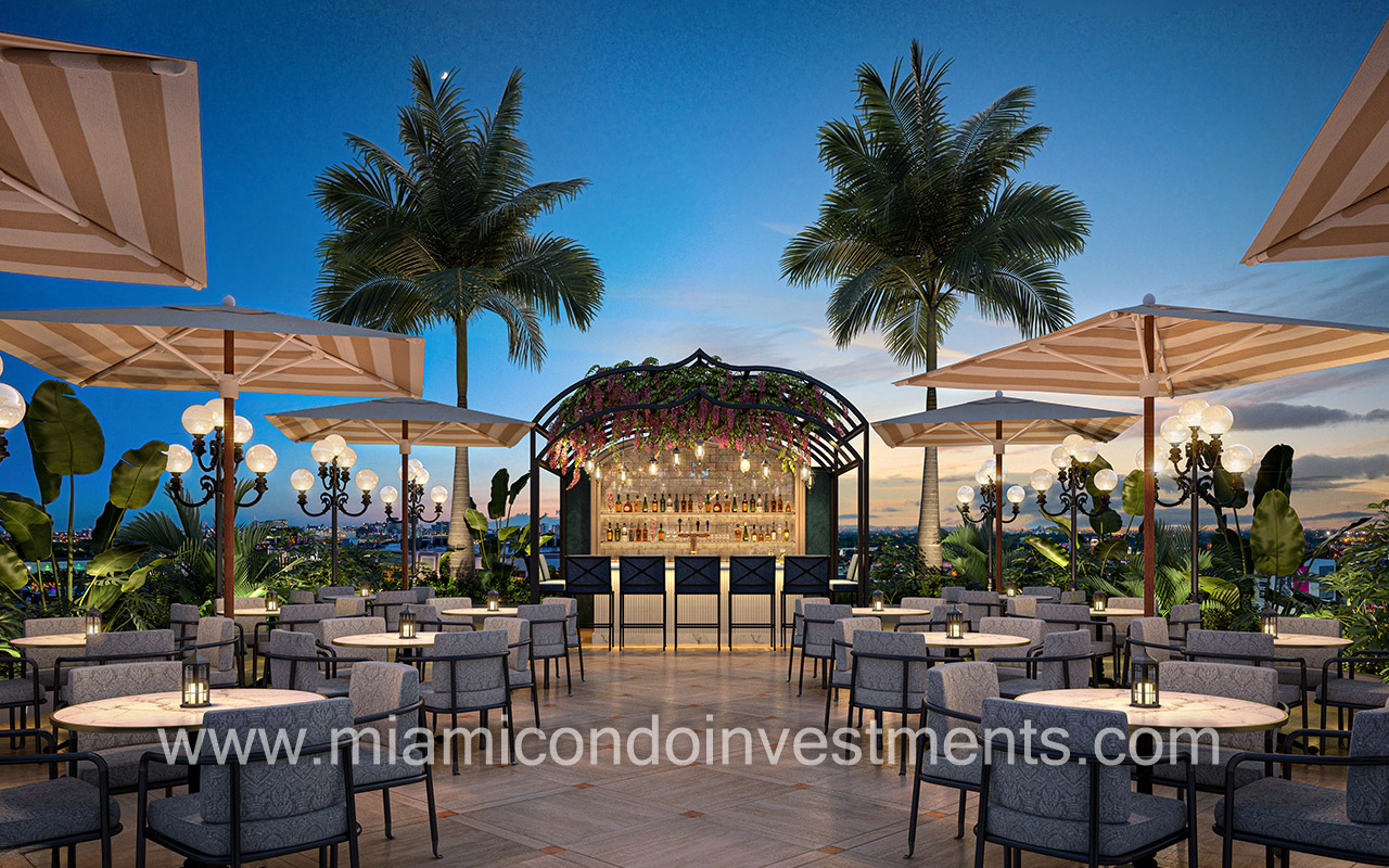 NoMad Wynwood garden bar