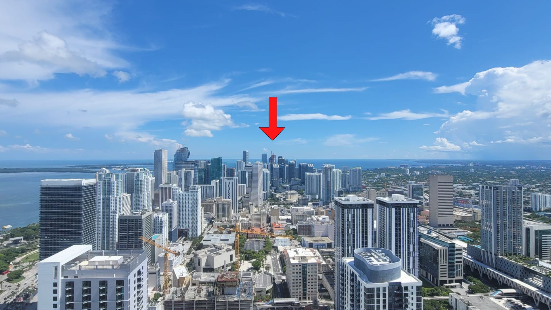 830 Brickell Top Off Construction in Brickell