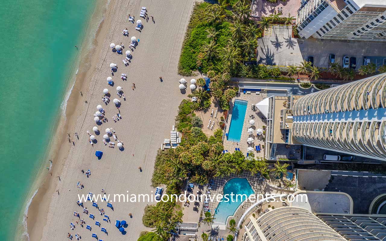 Sole on the Ocean Beach and Pool Views