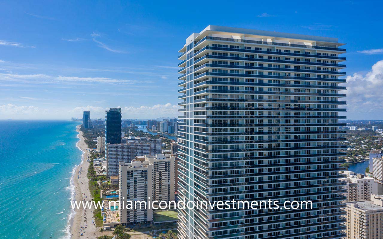 Beach Club Tower 2 Rooftop and Drone View