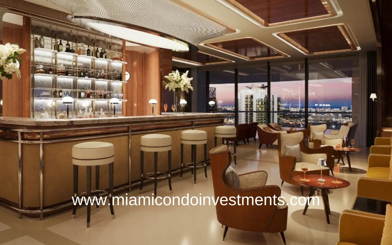 Cipriani Residences Miami Residence Bar
