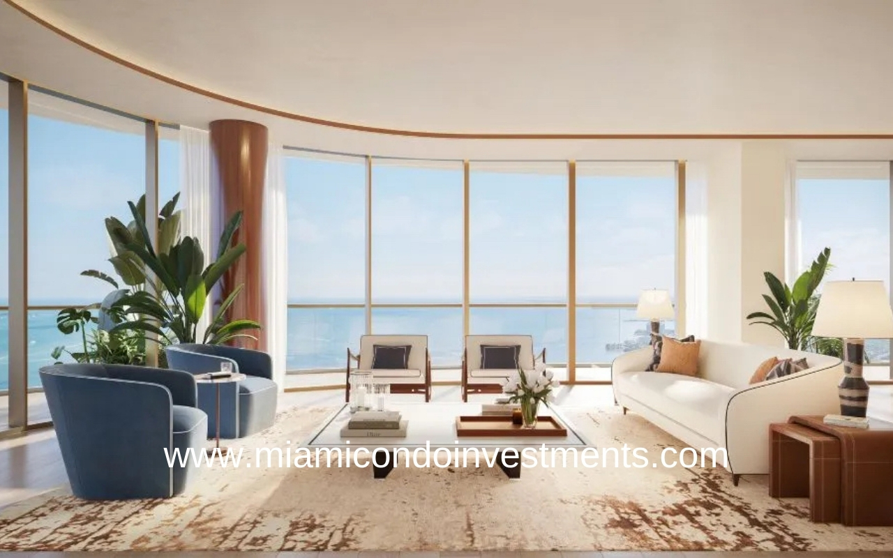 Cipriani Residences Miami Residence Living Room