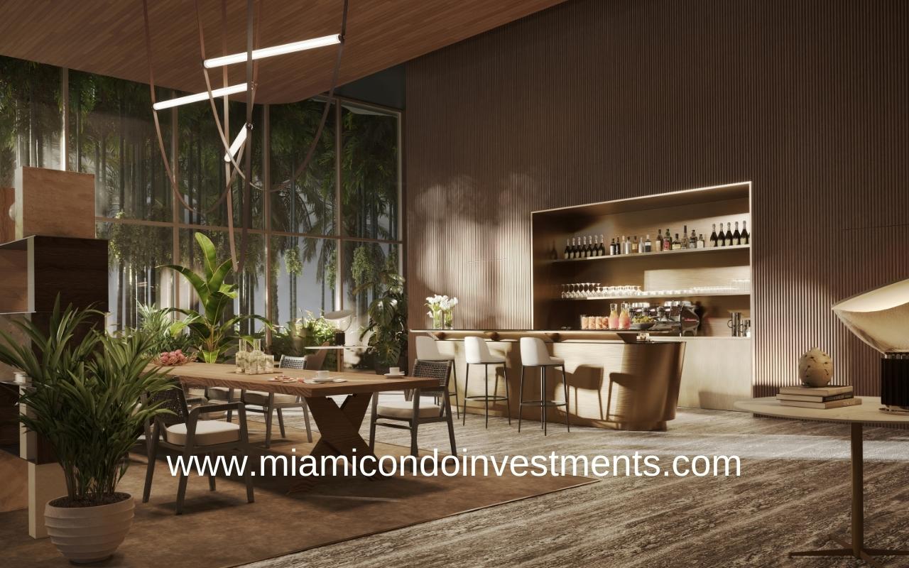 Residences at 1428 Brickell Kitchen