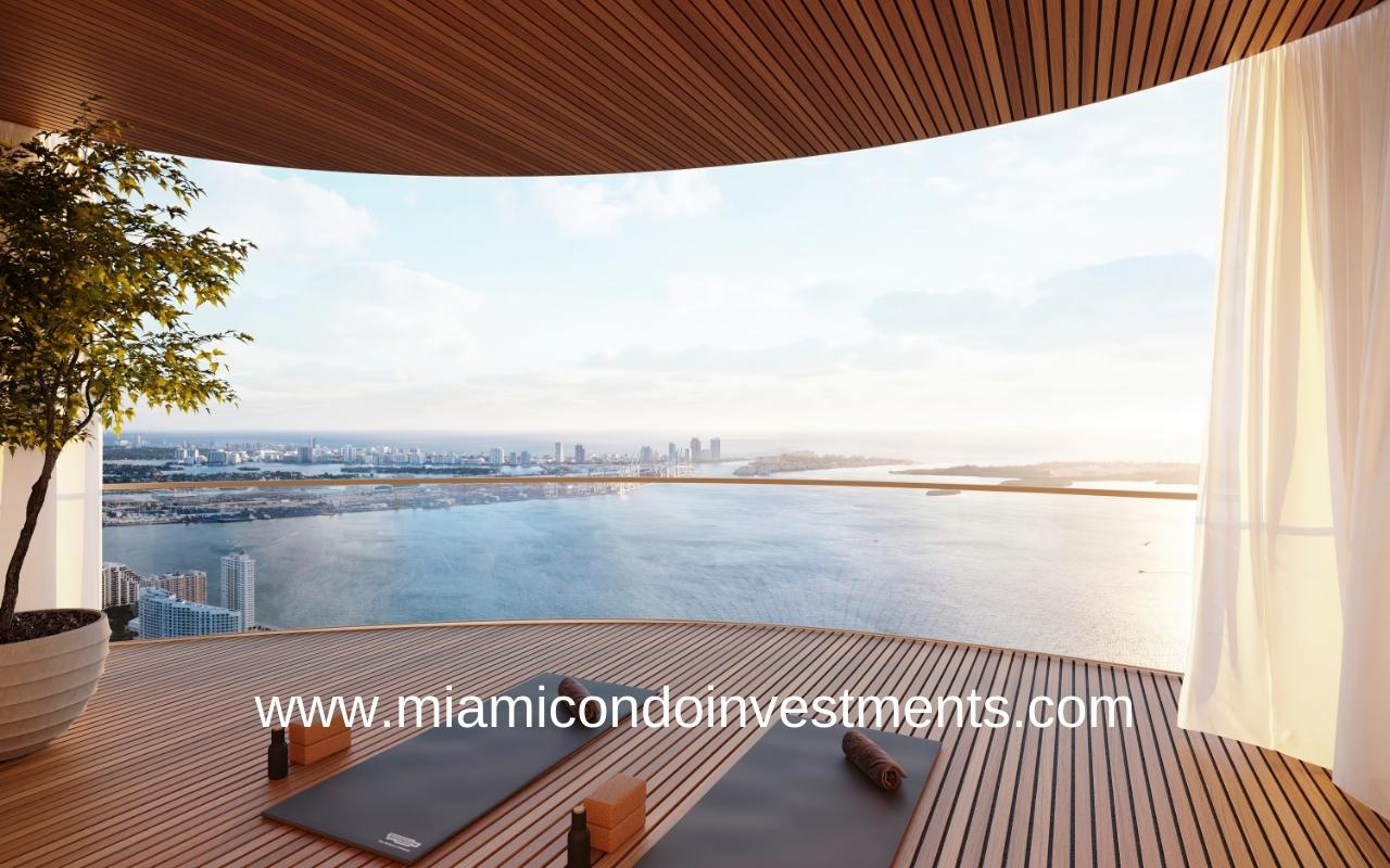 Residences at 1428 Brickell Yoga Deck