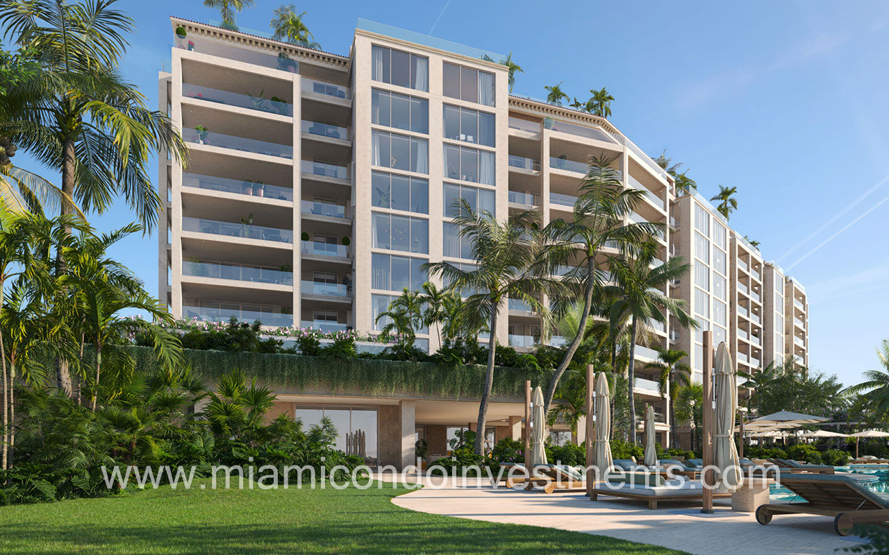 Residences at Six Fisher Island exterior