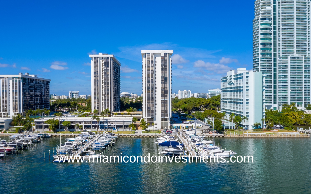 Brickell Place 1 Condos with Marina View