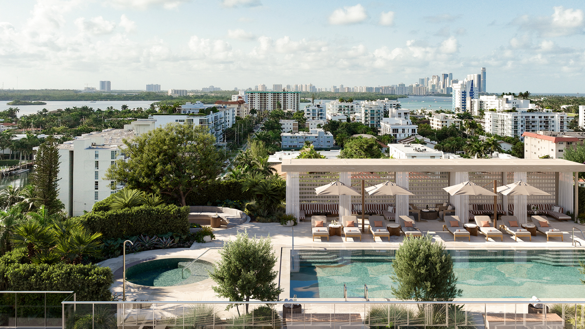THE WELL Bay Harbor Islands Rooftop Pool and Lounge THE WELL Bay Harbor Islands Rooftop Pool and Lounge