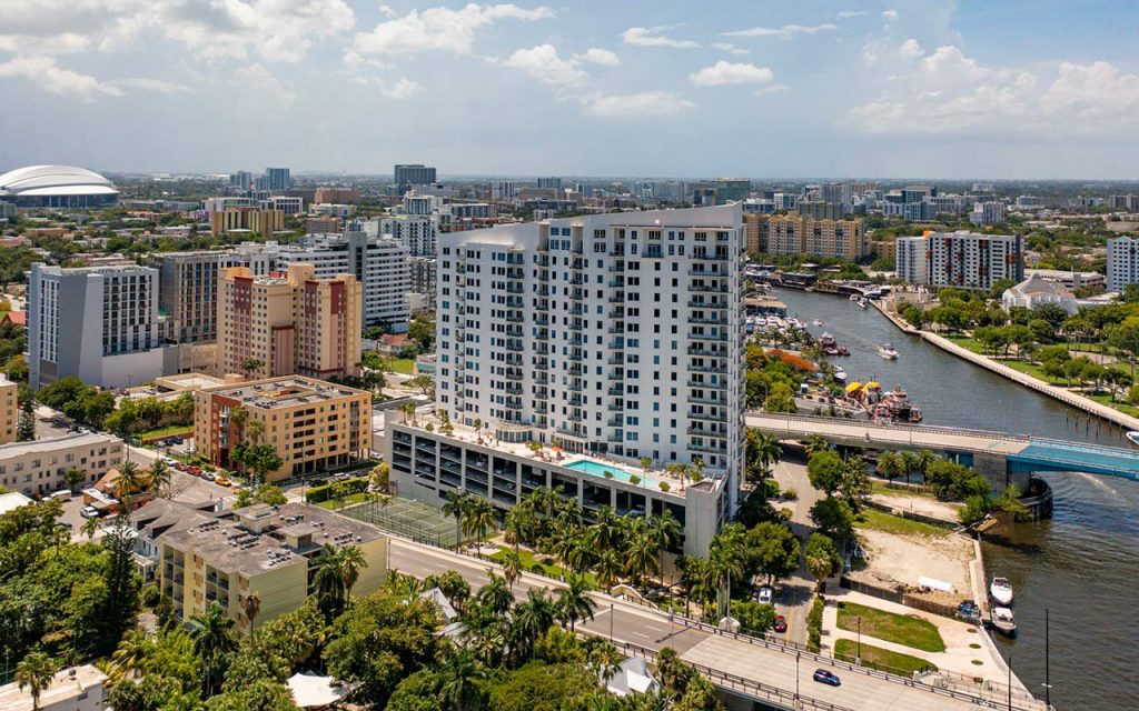 Neo Lofts Pool Deck View