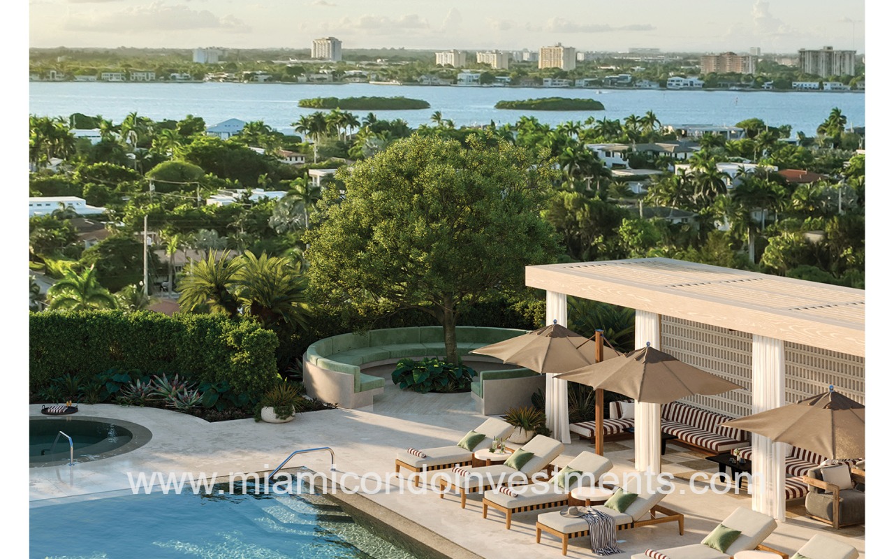 The WELL Bay Harbor Islands cabana vignette