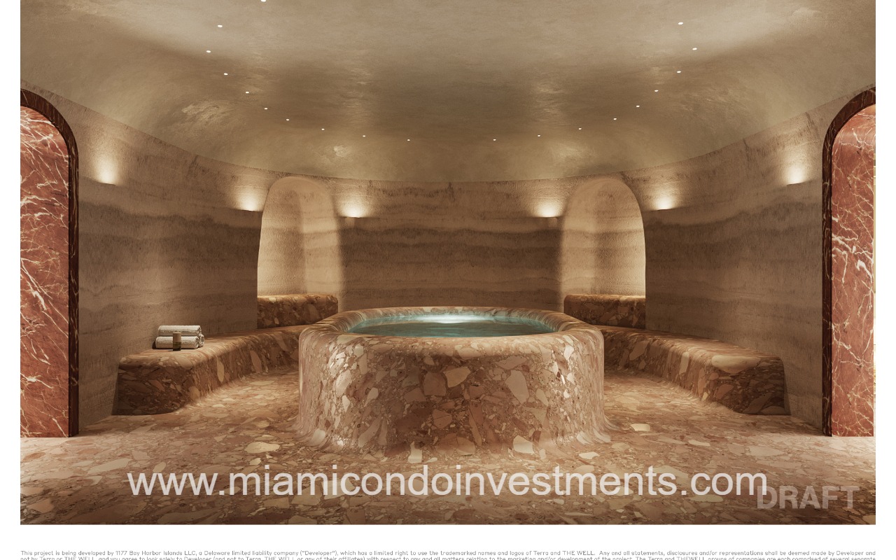 The WELL Bay Harbor Islands caldarium