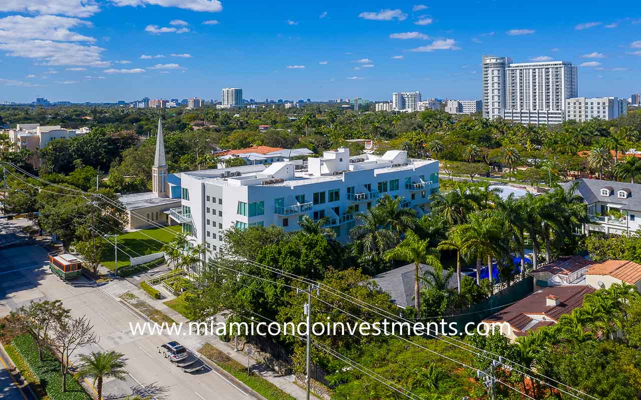 Lofts on brickell Two Downtown Miami View