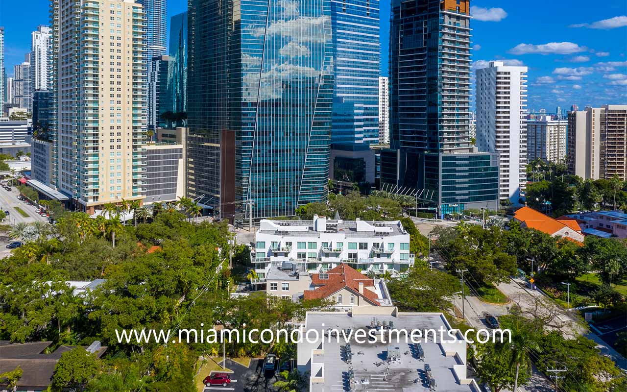 Lofts on Brickell One Downtown View