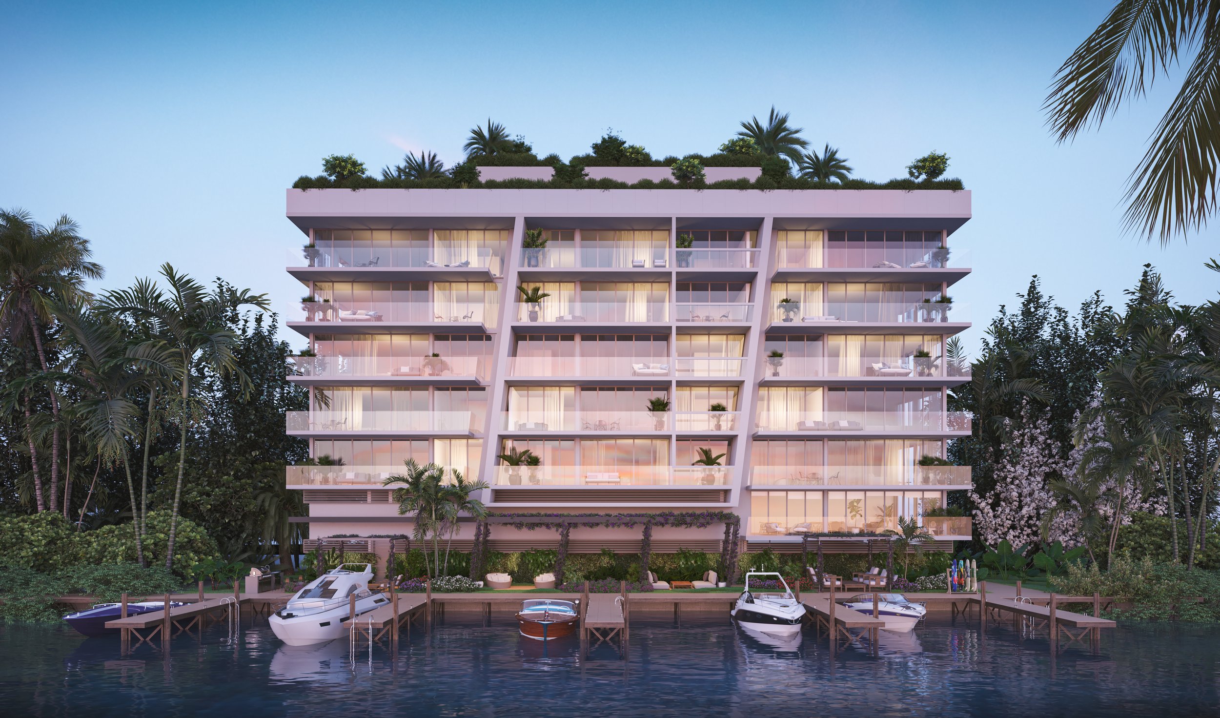 9900 West Condominum Exterior Rendering