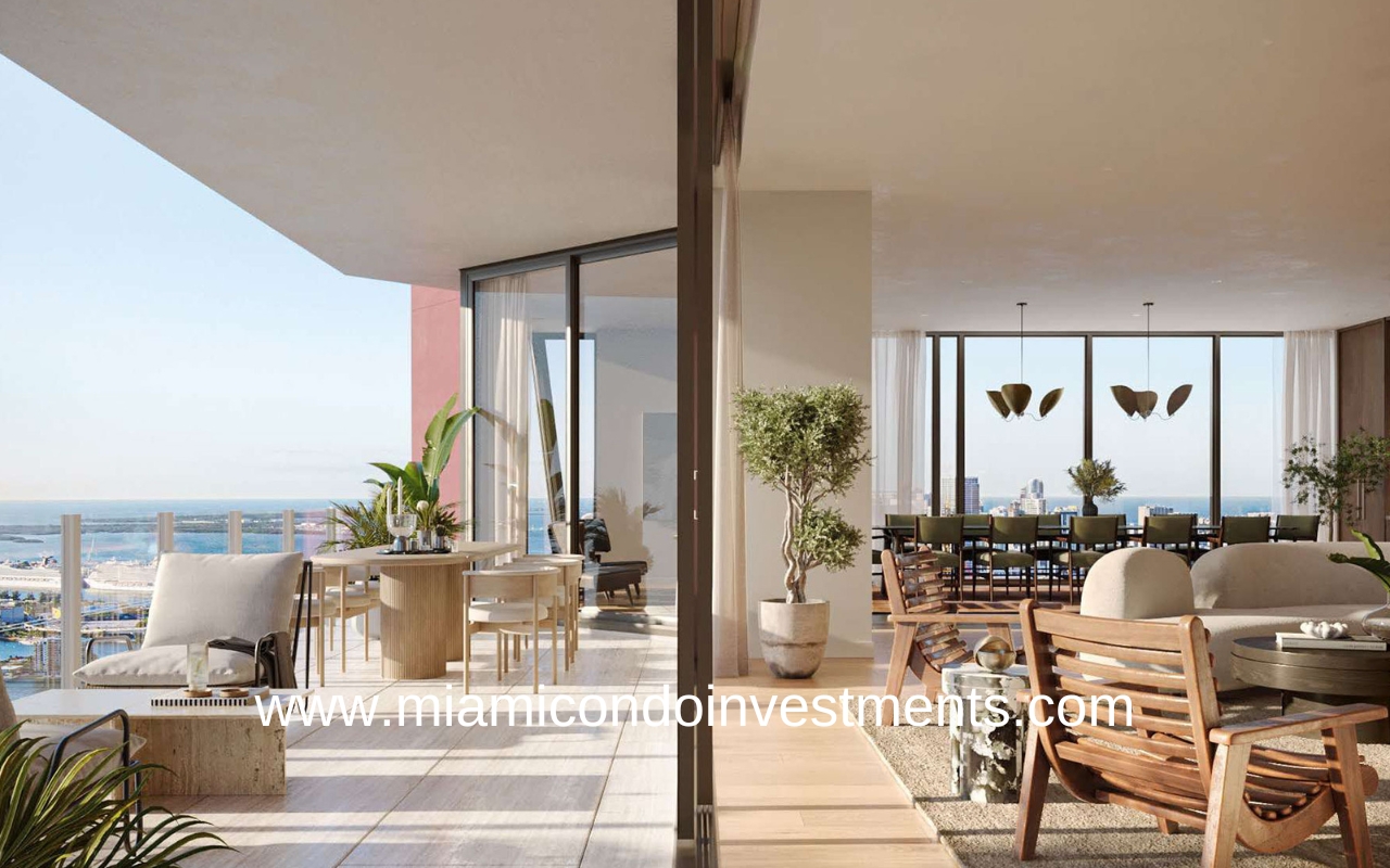 The Villa Balcony with Bay Views