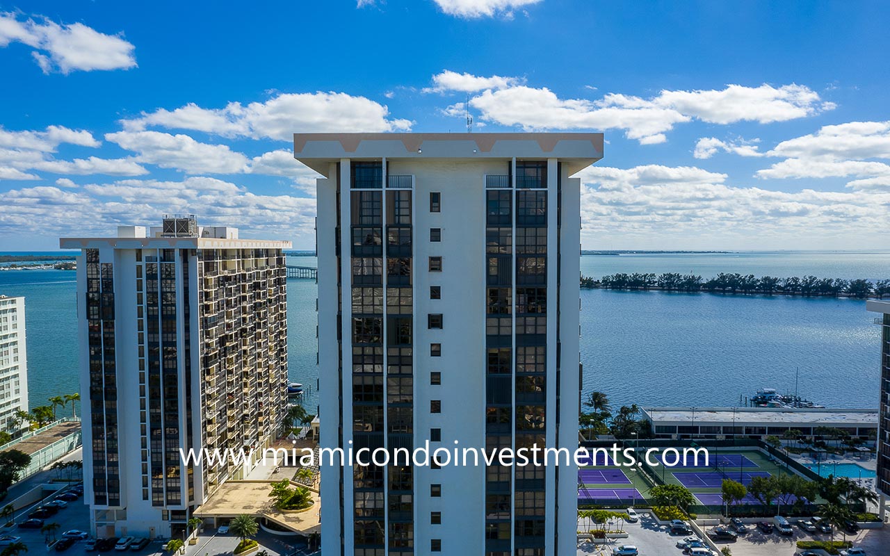 Brickell Place 2 Tower View