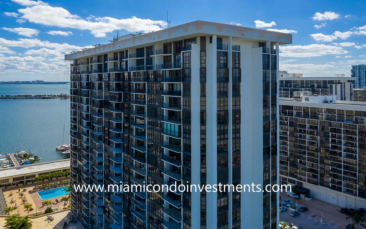 Brickell Place 2 Aerial View