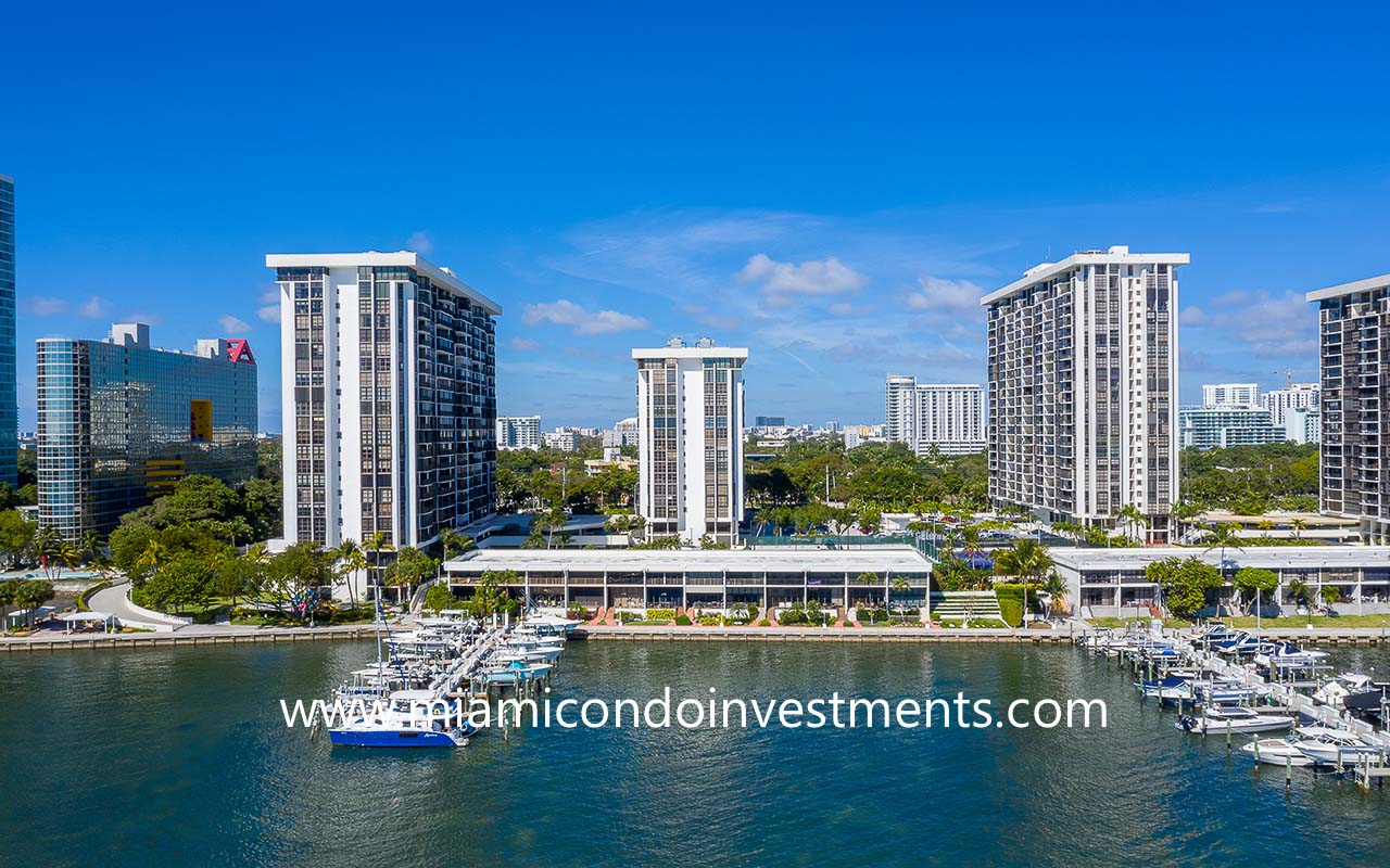 Brickell Place 3 Tower Marina View