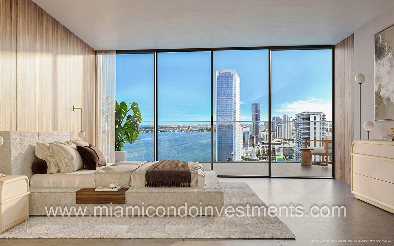 Cove Miami bedroom day view
