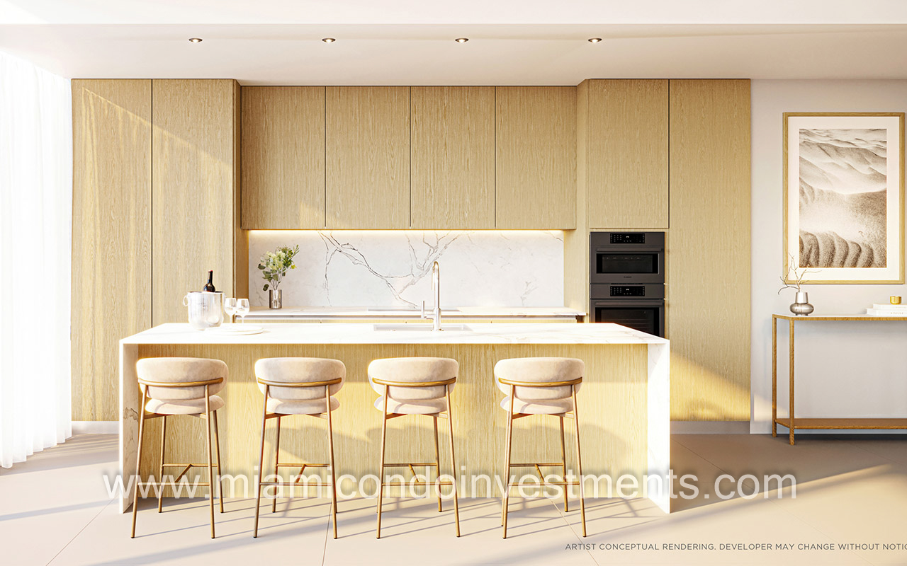 Cove Miami kitchen