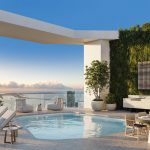 Baccarat Residences Miami Upper Penthouse Terrace