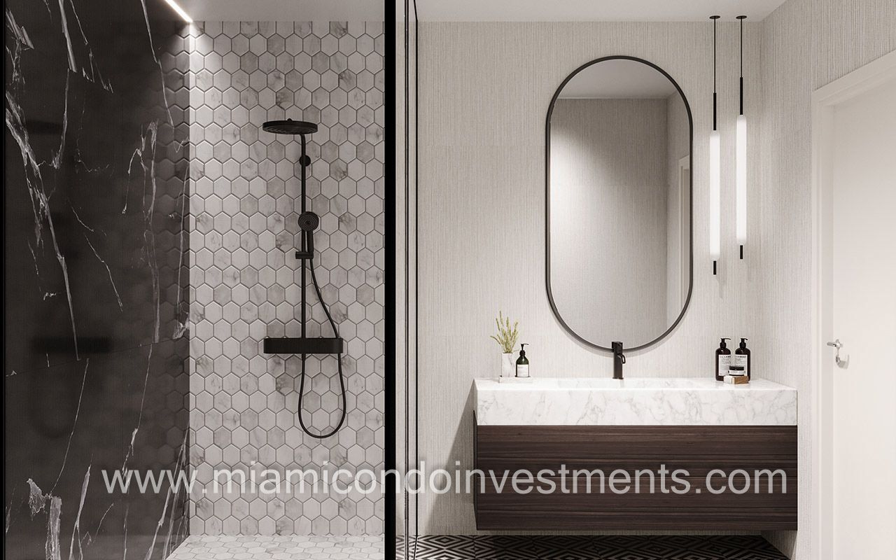 The Avenue Coral Gables bathroom