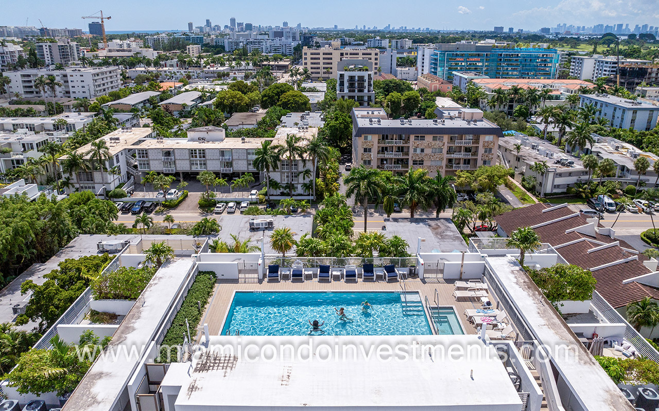 Bay Harbor One rooftop pool