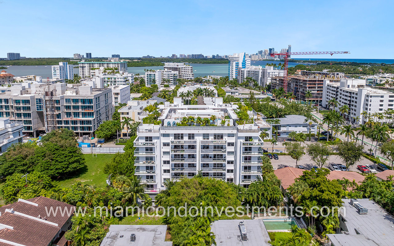 drone view of Bay Harbor One