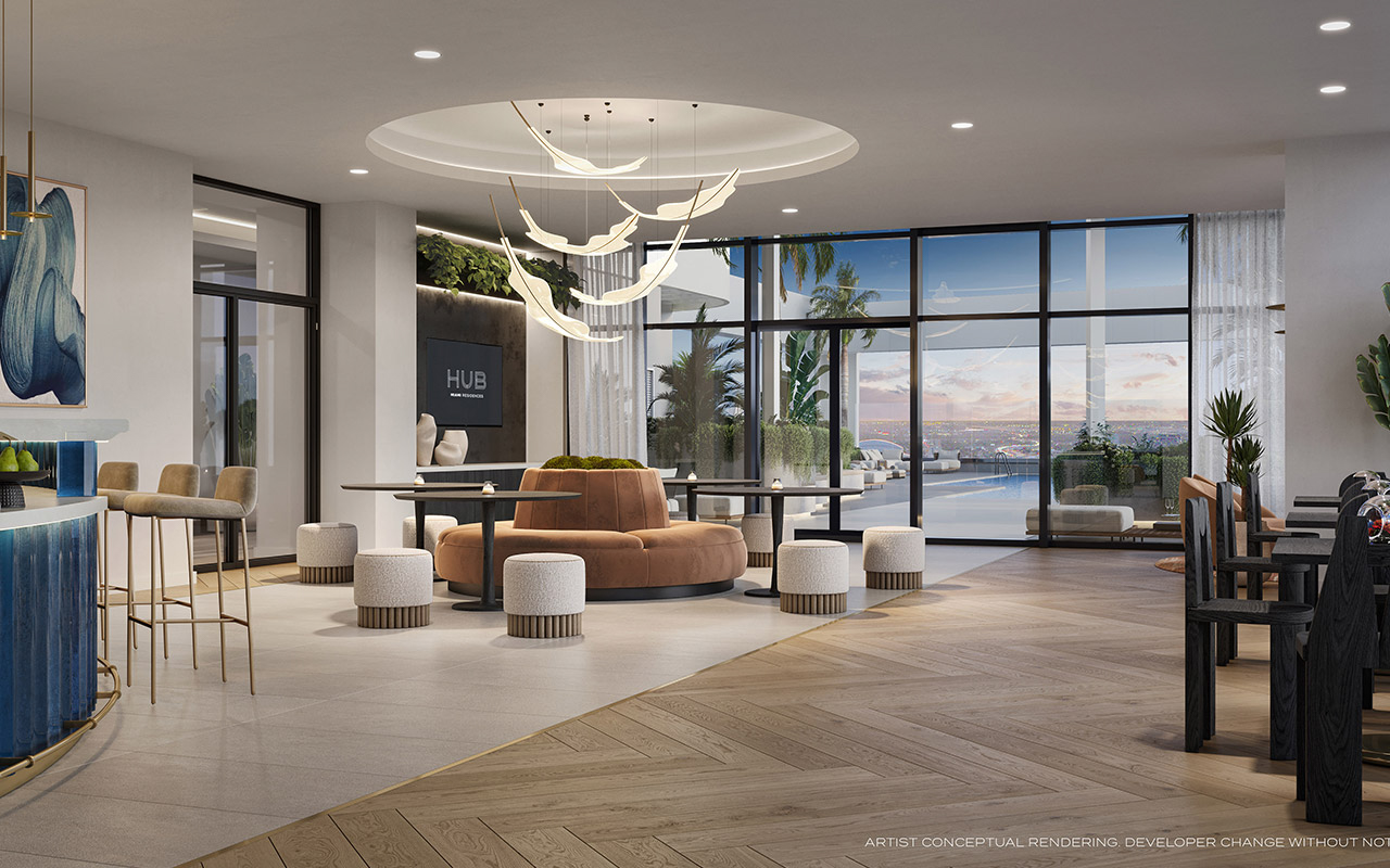 HUB Miami sky lounge